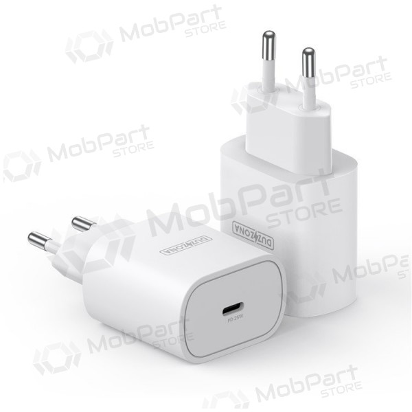Cargador buitinis DUZZONA T6 PD25W Type-C blanco