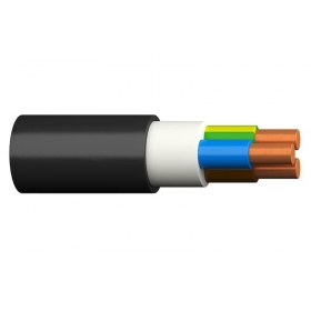 Cable de potencia Prysmian Group XPK-HF C Pro 5x1.5 mm² de cobre XLPE LSZH CPR Cca 0.6/1 kV monolítico.