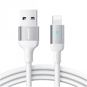 USB cable Joyroom S-UL012A10 USB to Lightning 2.4A 1.2m blanco