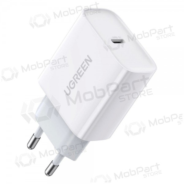 Cargador buitinis Ugreen CD137 USB-C 20W 3A blanco