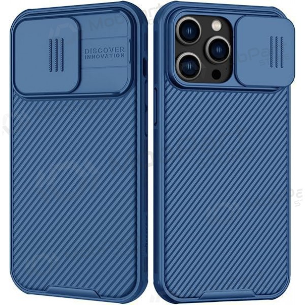 Apple iPhone 14 Pro Max funda „Nillkin CamShield Pro“ (azul)