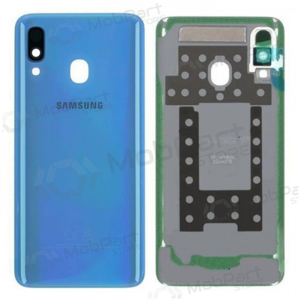 Samsung A405 Galaxy A40 2019 tapa trasera de la batería (azul) (usada grade B, original)
