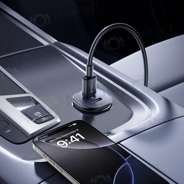 Cargador de coche Baseus GoTrip 2xUSB-C 30W negro C00072300123-01