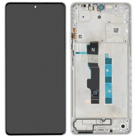 Xiaomi Redmi Note 13 5G pantalla (blanco) (con un marco) (original)