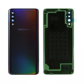 Samsung A705 Galaxy A70 2019 tapa trasera de la batería (negro) (usada grade B, original)
